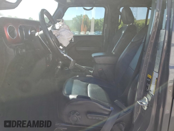 2020 Jeep Wrangler Unlimited Rubicon z VIN 1C4HJXFN1LW197533, wystawiony jako Copart lot #61822345 z przebiegiem 42 522 mil mil oraz Szkoda całkowita • Salvage title. Historia ofert i sprzedaży dostępna na DreamBid. Obrazek 7.