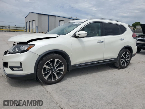 2020 Nissan Rogue S with VIN 5N1AT2MT2LC769769, listed as a Copart auction lot 57358605 with 57,960 mi miles and Salvage title. Bid and sale history available at DreamBid. Image 1.