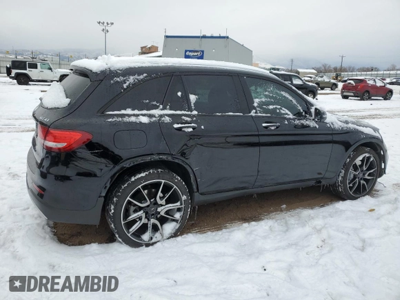 2017 Mercedes-Benz GLC with VIN WDC0G6EB6HF165787, listed as a Copart auction lot 41641635 with 108,347 mi miles and Salvage Title. Bid and sale history available at carsss.com. Image 3.
