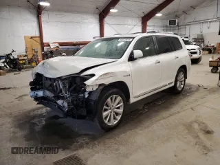 2013 Toyota Highlander Limited with VIN JTEDC3EH2D2011788, listed as a Copart auction lot 86622914 with Not provided miles and Salvage title. Bid and sale history available at DreamBid. Image 1.
