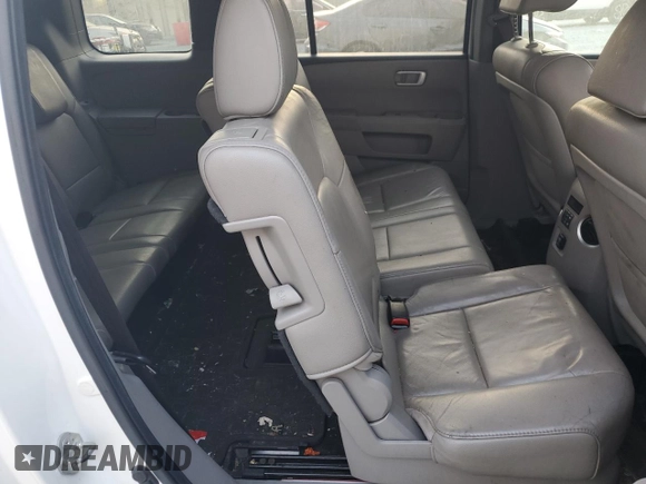 2012 Honda Pilot EX-L z VIN 5FNYF3H59CB010051, wystawiony jako Copart lot #49634915 z przebiegiem Nie podano mil oraz Szkoda całkowita • Salvage title. Historia ofert i sprzedaży dostępna na DreamBid. Obrazek 10.