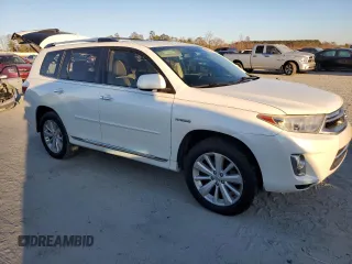 2012 Toyota Highlander Hybrid Limited with VIN JTEDC3EH8C2008554, listed as a Copart auction lot 83476734 with 121,993 mi miles and Salvage Title. Bid and sale history available at carsss.com. Image 4.