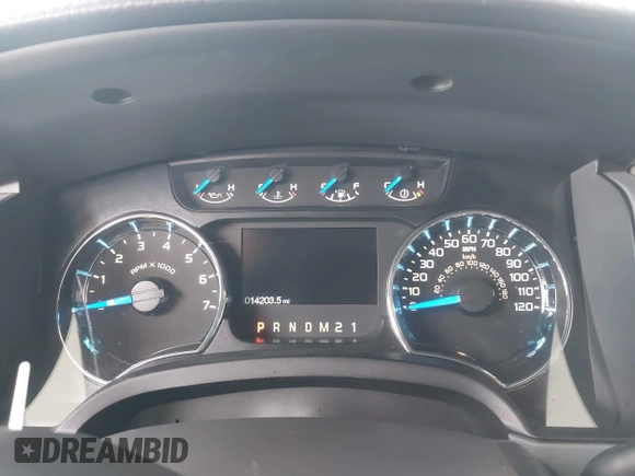 2014 Ford F-150 XL with VIN 1FTFW1CT1EKE22892, listed as a IAAI auction lot 42172851 with 14,203 mi miles and . Bid and sale history available at DreamBid. Image 7.