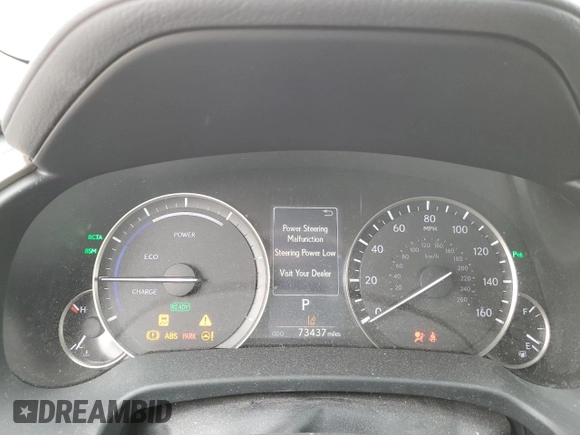 2018 Lexus RX 450hL Premium with VIN JTJDGKCA5J2002701, listed as a Copart auction lot 60258935 with 73,437 mi miles and Salvage title. Bid and sale history available at DreamBid. Image 9.