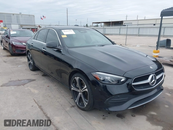 2022 Mercedes-Benz C 300 with VIN W1KAF4GB1NR016184, listed as a IAAI auction lot 41321156 with 43,443 mi miles and . Bid and sale history available at DreamBid. Image 1.