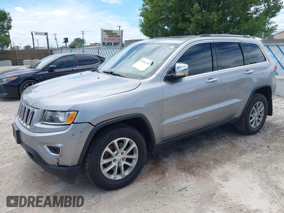 2016 Jeep Grand Cherokee Limited with VIN 1C4RJFBG8GC498197, listed as a IAAI auction lot 42616199 with 137,431 mi miles and . Bid and sale history available at DreamBid. Image 18.