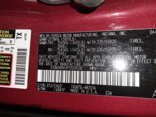2023 Toyota Highlander L z VIN 5TDKDRBH3PS509530, wystawiony jako IAAI lot #41966557 z przebiegiem 35 298 mil mil oraz . Historia ofert i sprzedaży dostępna na DreamBid. Obrazek 9.