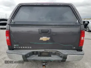 2010 Chevrolet Silverado 1500 LS with VIN 1GCSCREA3AZ120409, listed as a Copart auction lot 52483405 with 121,074 mi miles and Salvage Title. Bid and sale history available at carsss.com. Image 6.