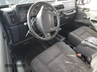 2003 Jeep Wrangler X with VIN 1J4FA39S93P366008, listed as a Copart auction lot 80715724 with 97,514 mi miles and Salvage Title. Bid and sale history available at carsss.com. Image 8.