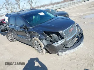 2013 GMC Acadia Denali with VIN 1GKKVTKD3DJ219440, listed as a IAAI auction lot 41688001 with 122,348 mi miles. Bid and sale history available at carsss.com. Image 1.