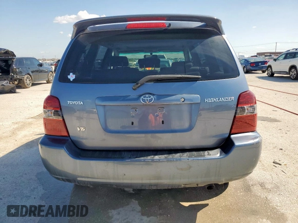 2007 Toyota Highlander w/3rd Row with VIN JTEDP21A370129419, listed as a Copart auction lot 53978725 with 184,723 mi miles and Clean title. Bid and sale history available at DreamBid. Image 6.