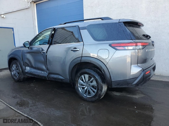 2023 Nissan Pathfinder SV with VIN 5N1DR3BA5PC242494, listed as a Copart auction lot 76792844 with 36,784 mi miles and Clean Title. Bid and sale history available at carsss.com. Image 2.