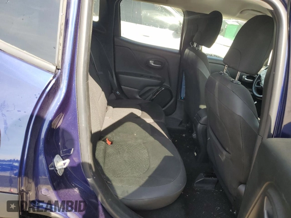 2018 Jeep Renegade Latitude with VIN ZACCJABB8JPH96958, listed as a Copart auction lot 55936825 with 72,678 mi miles and Non repairable. Bid and sale history available at DreamBid. Image 10.