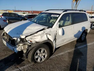 2001 Toyota Highlander with VIN JTEGF21A910013021, listed as a Copart auction lot 87856355 with 344,566 mi miles and Salvage title. Bid and sale history available at DreamBid. Image 1.
