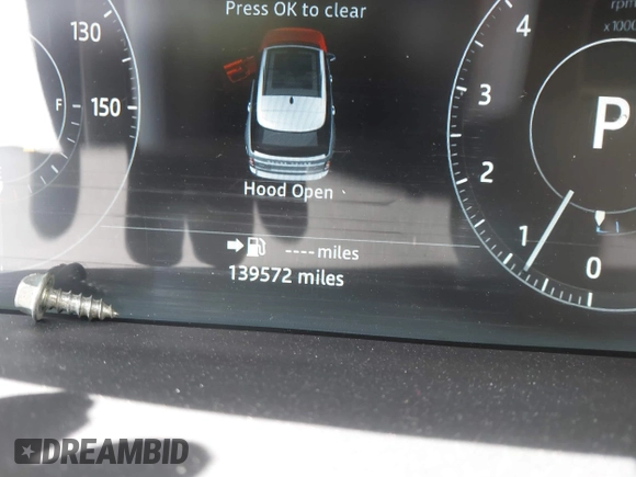2017 Land Rover Range Rover HSE with VIN SALGS2FV3HA362197, listed as a IAAI auction lot 41778756 with 139,572 mi miles and . Bid and sale history available at DreamBid. Image 14.