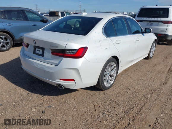 2025 BMW 3 Series 330i with VIN 3MW69CW01S8F11313, listed as a IAAI auction lot 42495415 with 14,109 mi miles and . Bid and sale history available at DreamBid. Image 4.