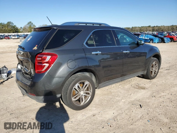 2017 Chevrolet Equinox Premier with VIN 2GNFLGEK9H6208554, listed as a Copart auction lot 49076525 with 169,486 mi miles and Salvage Title. Bid and sale history available at carsss.com. Image 3.