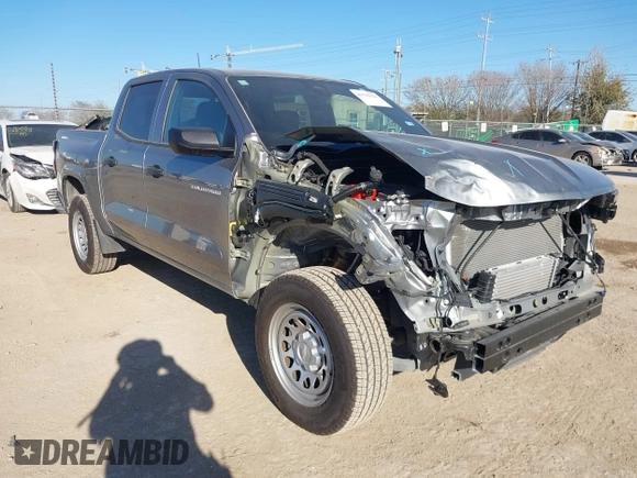 2023 Chevrolet Colorado 2WD Work Truck с VIN 1GCPSBEK4P1268746, выставлен на аукционе IAAI как лот 41735322 с пробегом 12 161 миль миль и . История ставок и продаж доступна на DreamBid. Изображение 1.