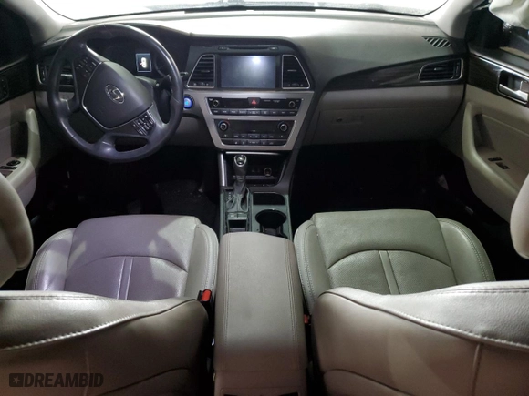2016 Hyundai Sonata 2.4L Sport with VIN 5NPE34AF4GH356763, listed as a Copart auction lot 46687615 with 55,702 mi miles and Salvage Title. Bid and sale history available at carsss.com. Image 8.