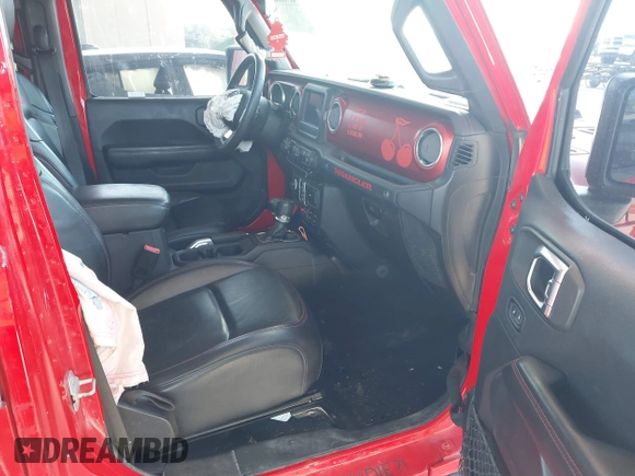 2018 Jeep Wrangler Unlimited Rubicon with VIN 1C4HJXFG0JW159287, listed as a IAAI auction lot 41911012 with 93,784 mi miles and . Bid and sale history available at DreamBid. Image 5.