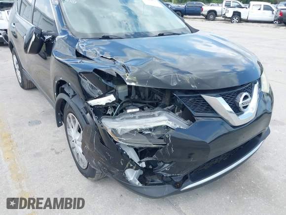 2015 Nissan Rogue SV with VIN KNMAT2MT7FP558410, listed as a IAAI auction lot 42106833 with 120,339 mi miles and . Bid and sale history available at carsss.com. Image 6.