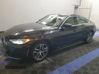 2024 BMW 4 Series 430i with VIN WBA63AV07RFR59032, listed as a Copart auction lot 72823964 with 24,687 mi miles and Clean Title. Bid and sale history available at carsss.com. Image 1.
