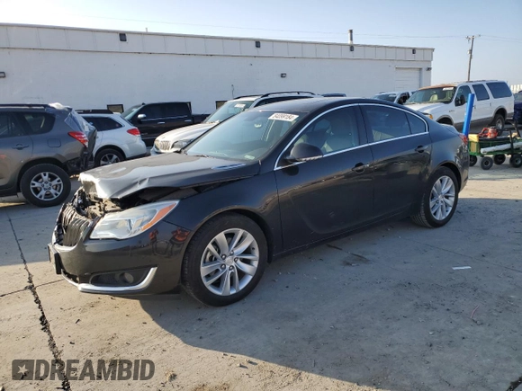 2015 Buick Regal with VIN 2G4GV5EK7F9265810, listed as a Copart auction lot 84099184 with 91,989 mi miles and Salvage title. Bid and sale history available at DreamBid. Image 1.