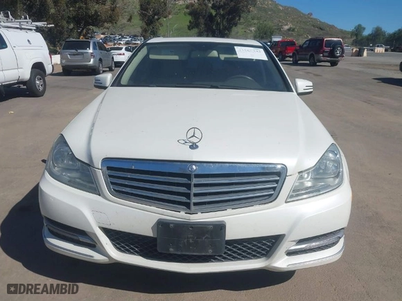 2014 Mercedes-Benz C-Class C 250 Sport with VIN WDDGF4HB1EA893149, listed as a IAAI auction lot 41865343 with NaN miles. Bid and sale history available at carsss.com. Image 12.