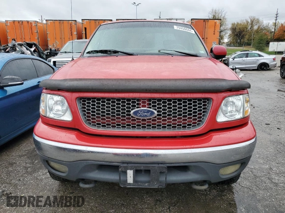 2001 Ford F-150 XL z VIN 1FTRX08L91KF90321, wystawiony jako Copart lot #79450044 z przebiegiem 320 953 mil mil oraz Czysty tytuł • Clean title. Historia ofert i sprzedaży dostępna na DreamBid. Obrazek 5.