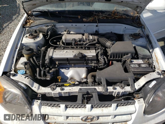 2005 Hyundai Accent GLS with VIN KMHCG45C55U664731, listed as a Copart auction lot 80205574 with 170,335 mi miles and Salvage Title. Bid and sale history available at carsss.com. Image 11.