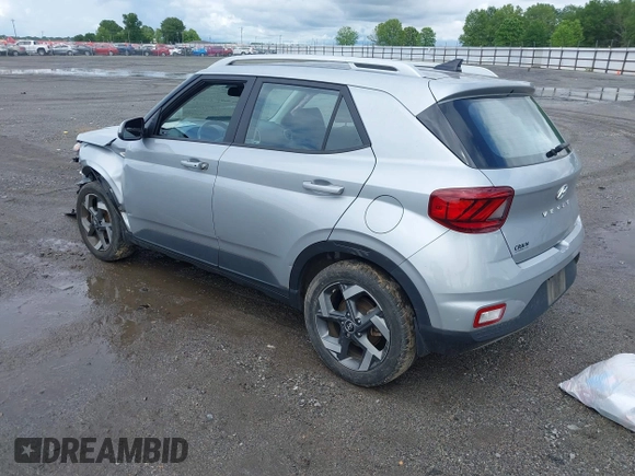 2021 Hyundai Venue SEL with VIN KMHRC8A36MU082493, listed as a IAAI auction lot 42255962 with 53,818 mi miles and . Bid and sale history available at DreamBid. Image 3.