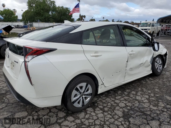 2016 Toyota Prius Four with VIN JTDKARFUXG3527248, listed as a Copart auction lot 48597015 with 100,386 mi miles and Salvage Title. Bid and sale history available at carsss.com. Image 3.