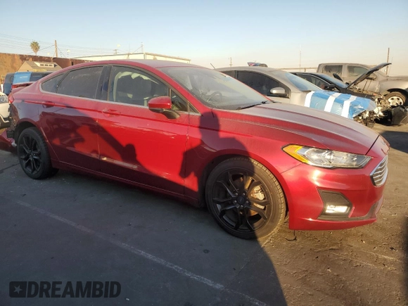 2019 Ford Fusion SE with VIN 3FA6P0HD1KR134358, listed as a Copart auction lot 88258445 with Not Provided miles and Salvage Title. Bid and sale history available at carsss.com. Image 4.