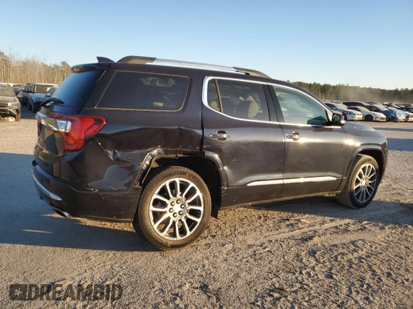2021 GMC Acadia Denali with VIN 1GKKNPLS5MZ160946, listed as a Copart auction lot 87729605 with 21,450 mi miles and Salvage Title. Bid and sale history available at carsss.com. Image 3.