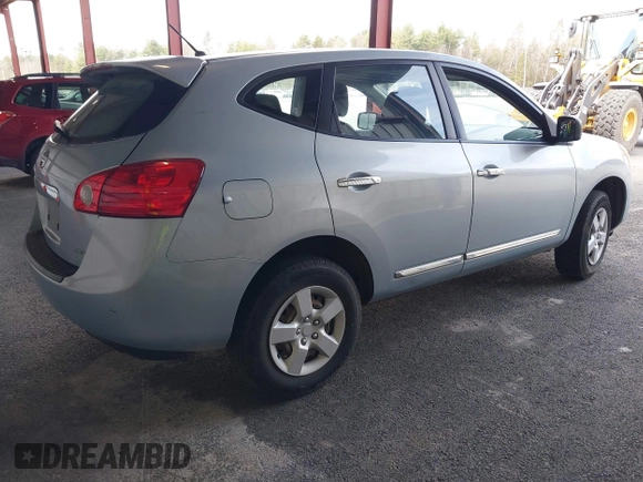 2013 Nissan Rogue S with VIN JN8AS5MV0DW118932, listed as a IAAI auction lot 41844266 with 222,678 mi miles and . Bid and sale history available at DreamBid. Image 4.