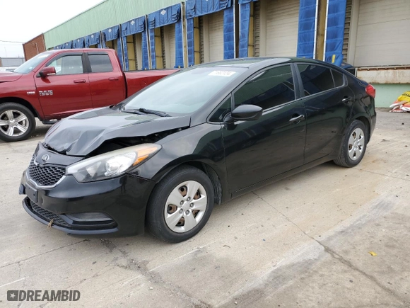 2015 Kia Forte LX with VIN KNAFK4A69F5335555, listed as a Copart auction lot 71662124 with 0 mi miles and Salvage Title. Bid and sale history available at carsss.com. Image 1.