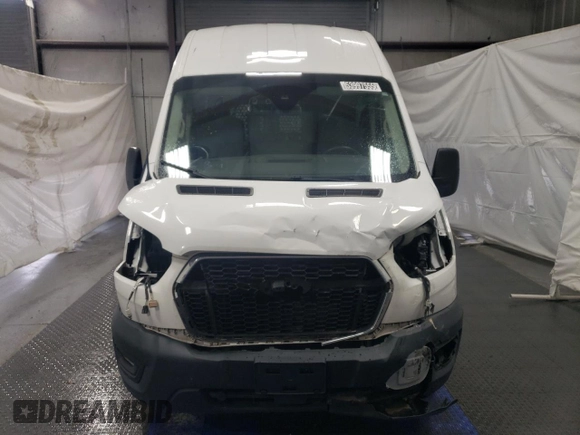 2021 Ford Transit Cargo with VIN 1FTBW3X83MKA02596, listed as a Copart auction lot 53997555 with 114,485 mi miles and Clean Title. Bid and sale history available at carsss.com. Image 5.