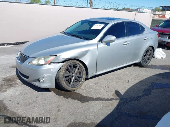 2008 Lexus IS 250 with VIN JTHBK262482074995, listed as a IAAI auction lot 42262084 with 229,315 mi miles and . Bid and sale history available at DreamBid. Image 2.