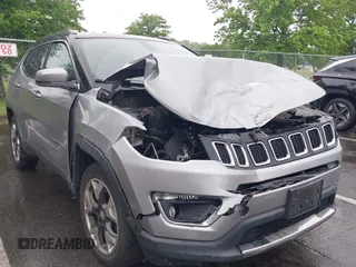 2018 Jeep Compass Limited z VIN 3C4NJDCB5JT349229, wystawiony jako IAAI lot #42468396 z przebiegiem 91 298 mil mil oraz . Historia ofert i sprzedaży dostępna na DreamBid. Obrazek 1.
