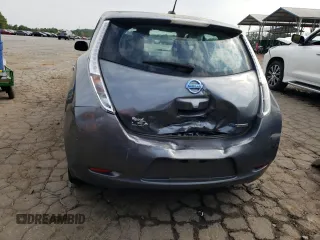 2015 Nissan LEAF SV with VIN 1N4AZ0CPXFC321642, listed as a Copart auction lot 69710373 with 49,954 mi miles. Bid and sale history available at carsss.com. Image 6.