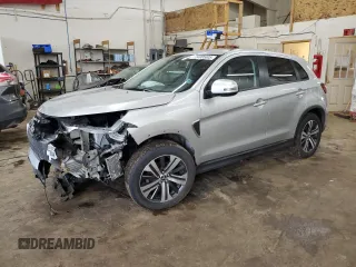2020 Mitsubishi Outlander Sport ES 2.0 with VIN JA4AR3AU1LU024649, listed as a Copart auction lot 54985005 with 83,859 mi miles and Salvage Title. Bid and sale history available at carsss.com. Image 1.