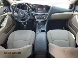 2014 Kia Optima LX with VIN KNAGM4A70E5470266, listed as a Copart auction lot 65084275 with 144,497 mi miles and Clean title. Bid and sale history available at DreamBid. Image 8.