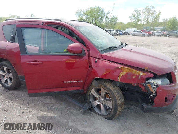 2017 Jeep Compass High Altitude with VIN 1C4NJDEB1HD154760, listed as a IAAI auction lot 42247771 with 201,429 mi miles and . Bid and sale history available at DreamBid. Image 6.