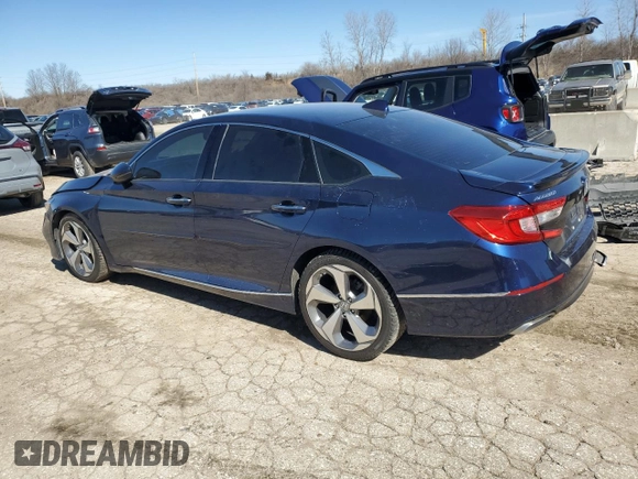 2019 Honda Accord Touring with VIN 1HGCV2F93KA032746, listed as a Copart auction lot 47617445 with 79,351 mi miles and Salvage title. Bid and sale history available at DreamBid. Image 2.