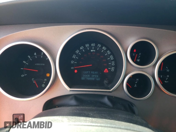 2010 Toyota Tundra 4WD Truck LTD with VIN 5TFHW5F16AX118545, listed as a Copart auction lot 61446264 with 199,936 mi miles and Salvage Title. Bid and sale history available at carsss.com. Image 9.