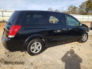 2008 Nissan Quest with VIN 5N1BV28U68N113880, listed as a Copart auction lot 80493264 with 0 mi miles and Salvage Title. Bid and sale history available at carsss.com. Image 3.