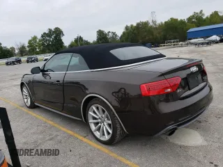 2015 Audi A5 Premium Plus z VIN WAUMFAFH8FN001697, wystawiony jako Copart lot #72433534 z przebiegiem 24 346 mil mil oraz Szkoda całkowita • Salvage title. Historia ofert i sprzedaży dostępna na DreamBid. Obrazek 2.