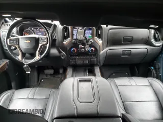 2022 Chevrolet Silverado 1500 High Country with VIN 3GCUYHETXNG204805, listed as a Copart auction lot 51079595 with 41,706 mi miles and Salvage Title. Bid and sale history available at carsss.com. Image 8.
