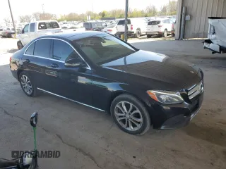 2015 Mercedes-Benz C-Class C 300 Luxury with VIN 55SWF4KB5FU009252, listed as a Copart auction lot 54161875 with 183,969 mi miles and Clean Title. Bid and sale history available at carsss.com. Image 4.