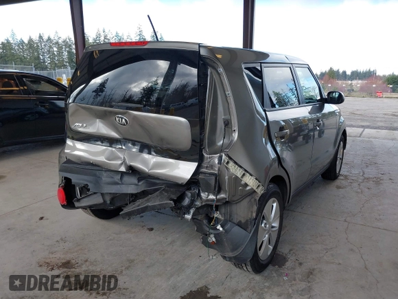 2014 Kia Soul with VIN KNDJN2A28E7071785, listed as a IAAI auction lot 41795685 with 66,108 mi miles. Bid and sale history available at carsss.com. Image 4.